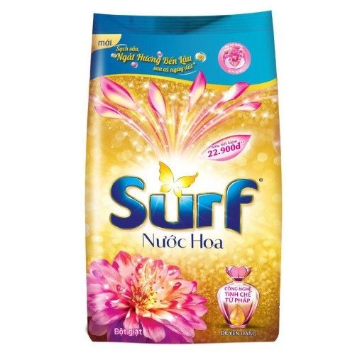  BỘT GIẶT SURF NƯỚC HOA GOLD DUYÊN DÁNG 5.5KG 