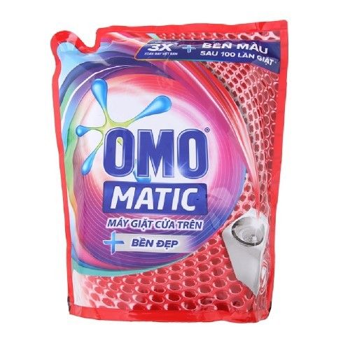  NƯỚC GIẶT OMO MATIC BỀN ĐẸP CỬA TRÊN TÚI 2.3KG 