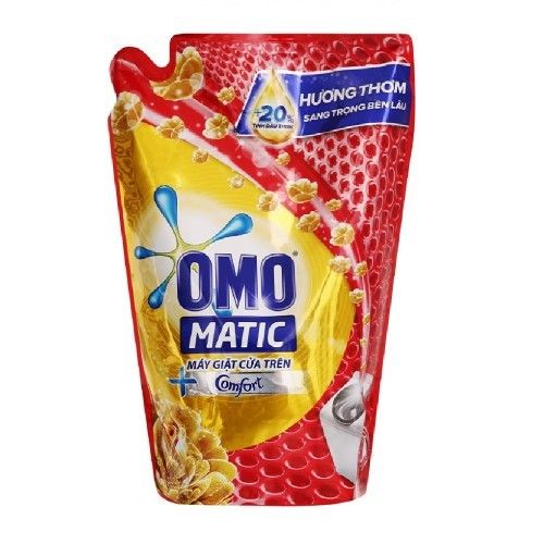  NƯỚC GIẶT OMO MATIC COMFOR TINH DẦU THƠM CỬA TRÊN TÚI 2.3KG 