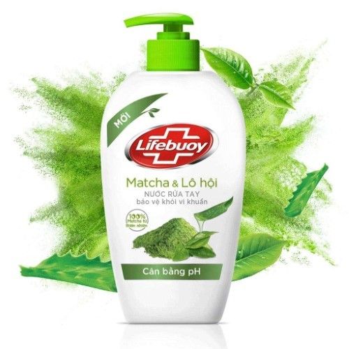  NƯỚC RỬA TAY LIFEBUOY MATCHA VÀ NHA ĐAM 180G 