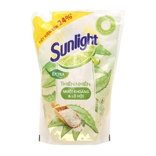  SUNLIGHT NƯỚC RỬA CHÉN THIÊN NHIÊN TÚI 2.1KG 