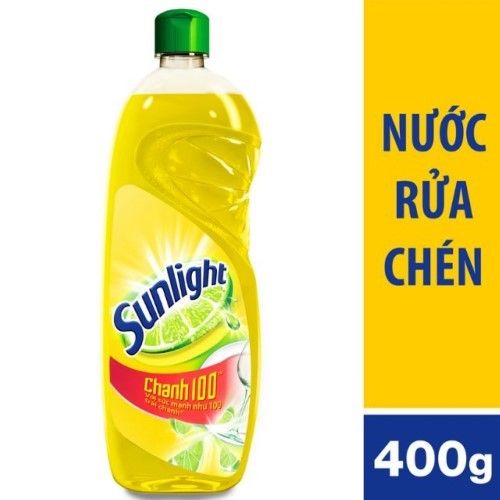  SUNLIGHT NƯỚC RỬA CHÉN CHANH 400G 