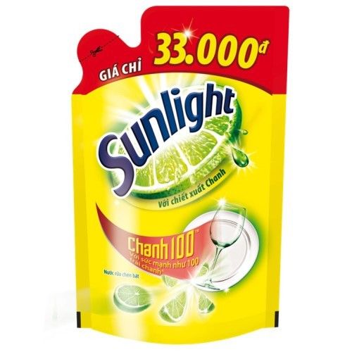  SUNLIGHT NƯỚC RỬA CHÉN CHANH TÚI 1.4KG 