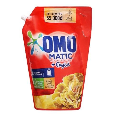  NƯỚC GIẶT OMO COMFOR TINH DẦU THƠM TÚI 2.9KG 