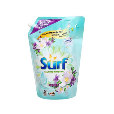  NƯỚC GIẶT SURF HƯƠNG SƯƠNG MAI DỊU MÁT 3.3KG 