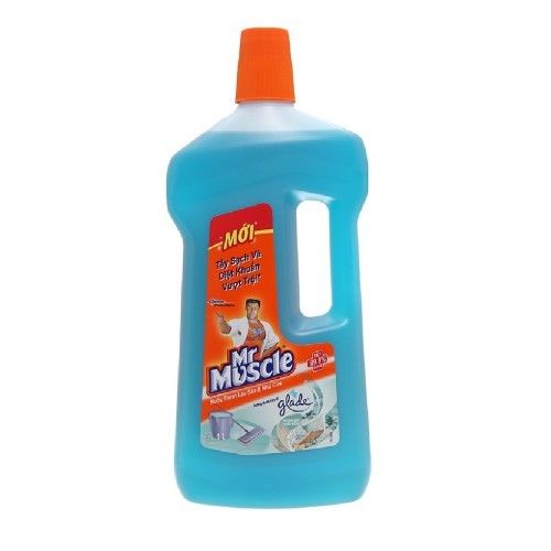  NƯỚC LAU SÀN MR MUSCLE GLADE HƯƠNG BIỂN PHIÊU BỒNG 1L 