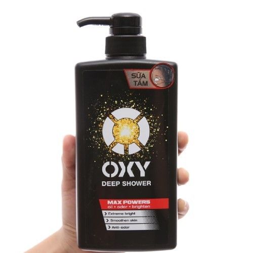  SỮA TẮM TÁC ĐỘNG SÂU OXY 500ML 