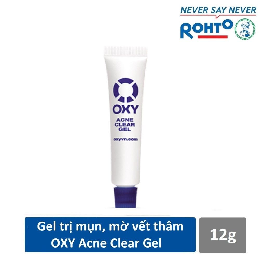  GEL TRỊ MỤN, MỜ VẾT THÂM OXY 12G 