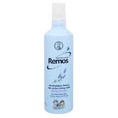  XỊT CHỐNG MUỖI REMOS 150ML 