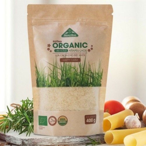  ĐƯỜNG ORGANIC - HAPPY FARM 400GR 