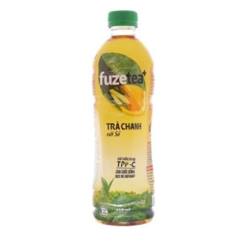  FUZE TEA + TRÀ CHANH VỚI SẢ 450ML 