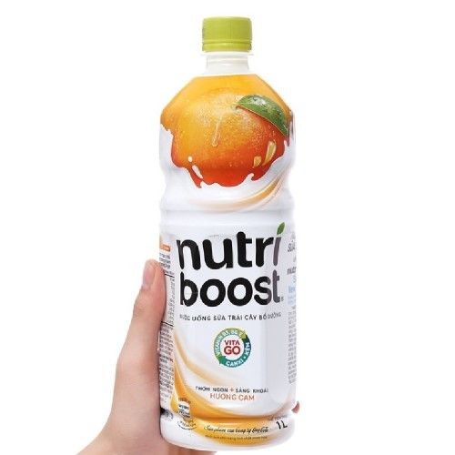  SỮA TRÁI CÂY NUTRIBOOST CAM 1L 