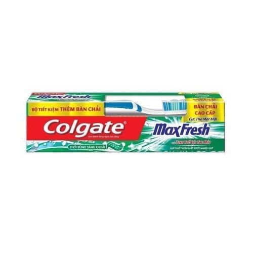  COLGATE BÀN CHẢI ĐÁNH RĂNG MAXFRESH THỎI BÙNG SẢN KHOÁI+BÀN CHẢI ĐÁNH RĂNG 230G 