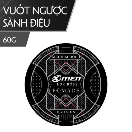  SÁP XMEN FOR BOSS POMADE MEDIUM HOLD 60G 