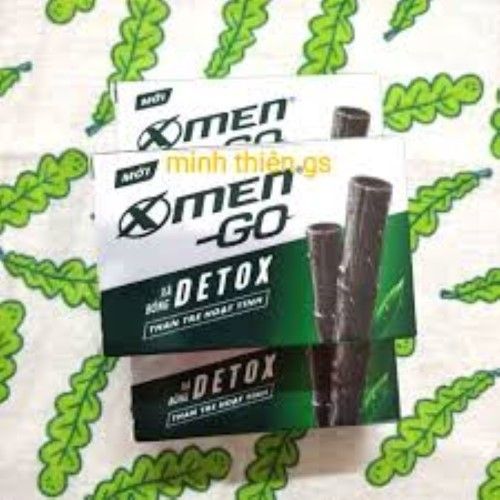  XÀ BÔNG CỤC XMEN GO DETOX 90G 