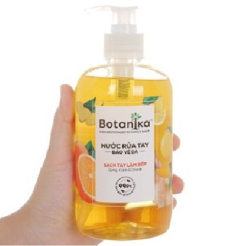  NƯỚC RỬA TAY BOTANIKA SẠCH TAY LÀM BẾP 500G 