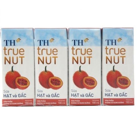  SỮA HẠT & GẤC TH TRUE NUT 180ML 