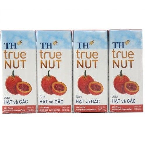  SỮA HẠT & GẤC TH TRUE NUT 180ML 