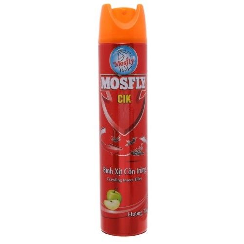  BÌNH XỊT GIÁN, MUỖI MOSFLY HƯƠNG TÁO 600ML 