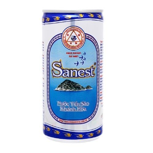  NƯỚC YẾN SÀO SANEST LON 190 ML KHÔNG ĐƯỜNG 