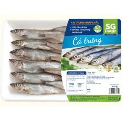  CÁ TRỨNG KHÔNG TẨM 200G 