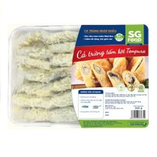  CÁ TRỨNG TẨM BỘT TEMPURA 500G 