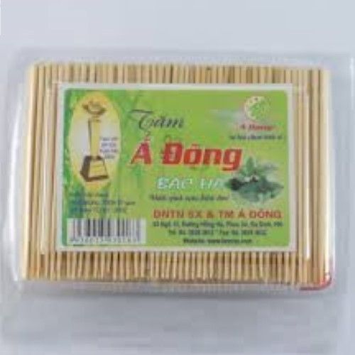  TĂM BẠC HÀ NHỌN HỘP MICA 