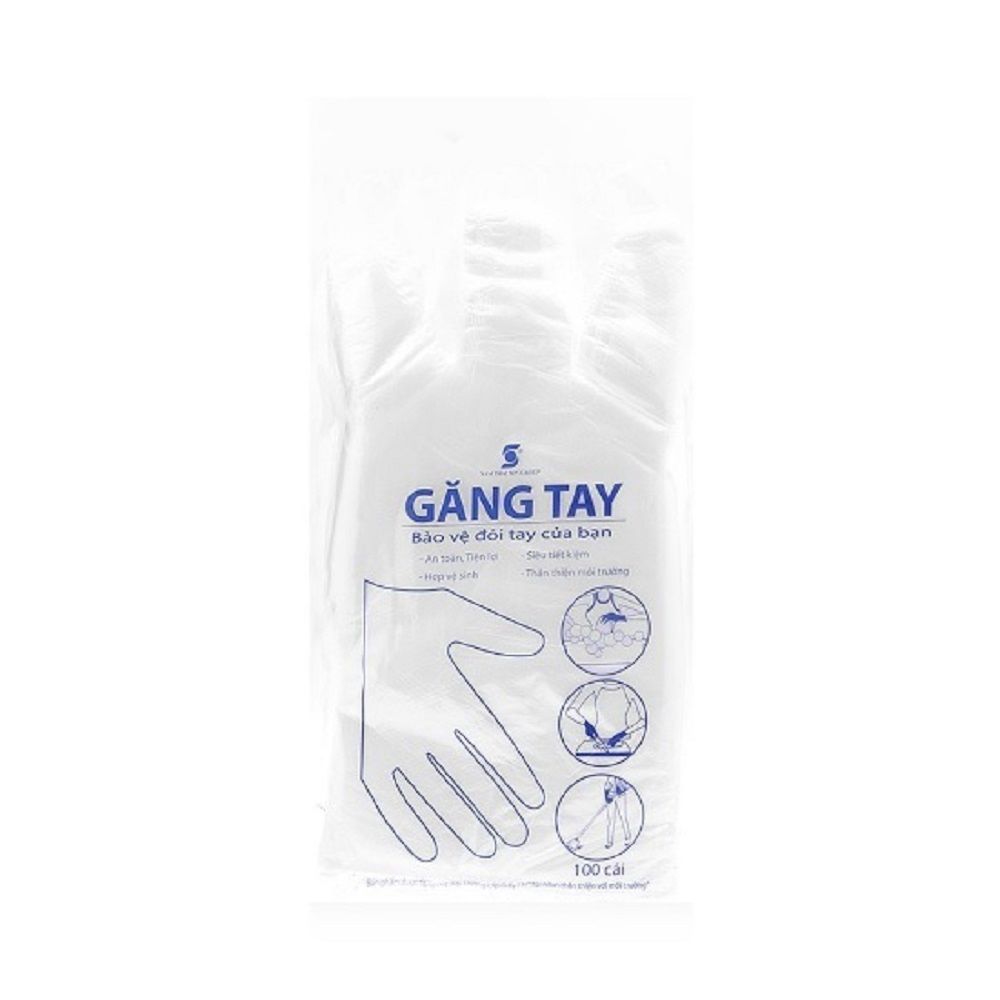  GĂNG TAY NYLON - BỊCH 100 CÁI 