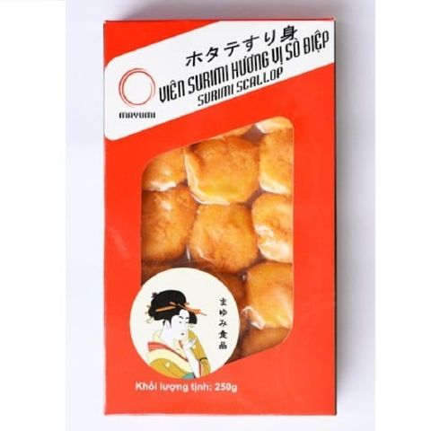  SÒ ĐIỆP SURIMI MAYUMI HỘP 250G 