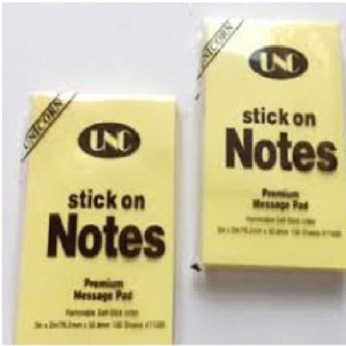  GIẤY NOTE 3X2 UNC VÀNG 