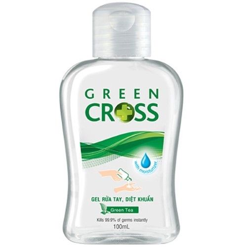  GREEN CROSS NƯỚC RỬA TAY HƯƠNG TRÀ XANH 100ML 
