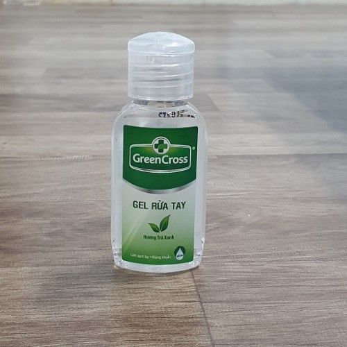  GREEN CROSS GEL RỬA TAY HƯƠNG TRÀ XANH 60ML 