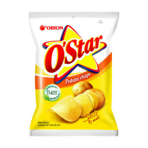  SNACK O'STAR MUỐI 30G 