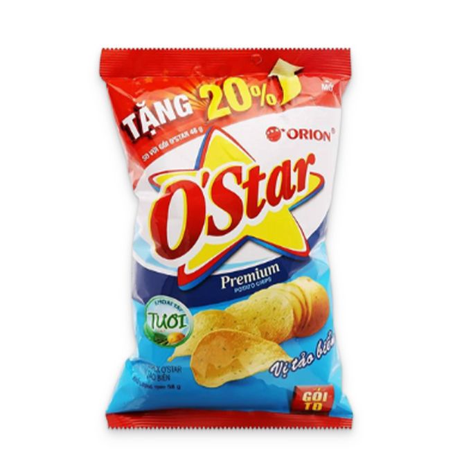  SNACK O'STAR TẢO 58G 