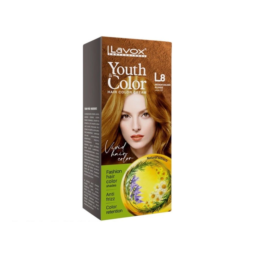  KEM NHUỘM TÓC THỜI TRANG CAO CẤP L8 600ML 