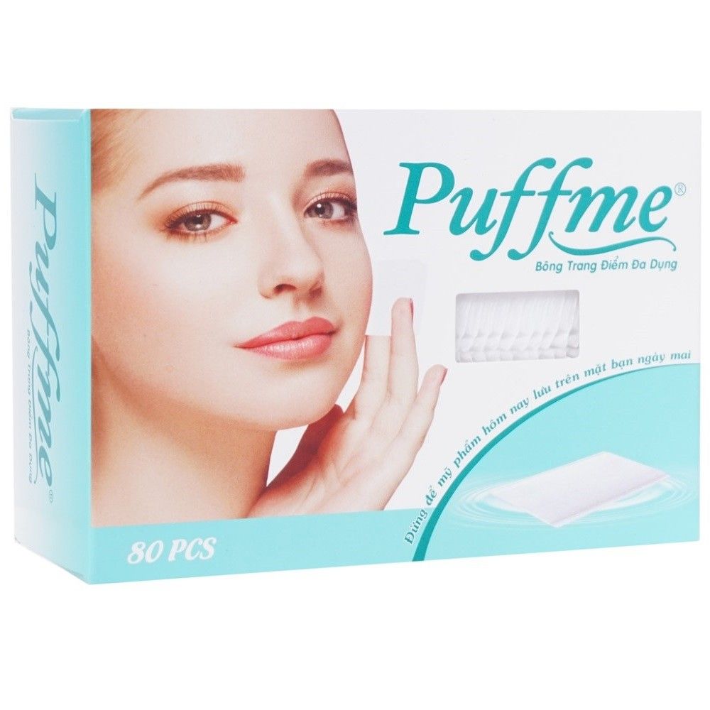  BÔNG TRANG ĐIỂM PUFFME ĐA DỤNG 80M 