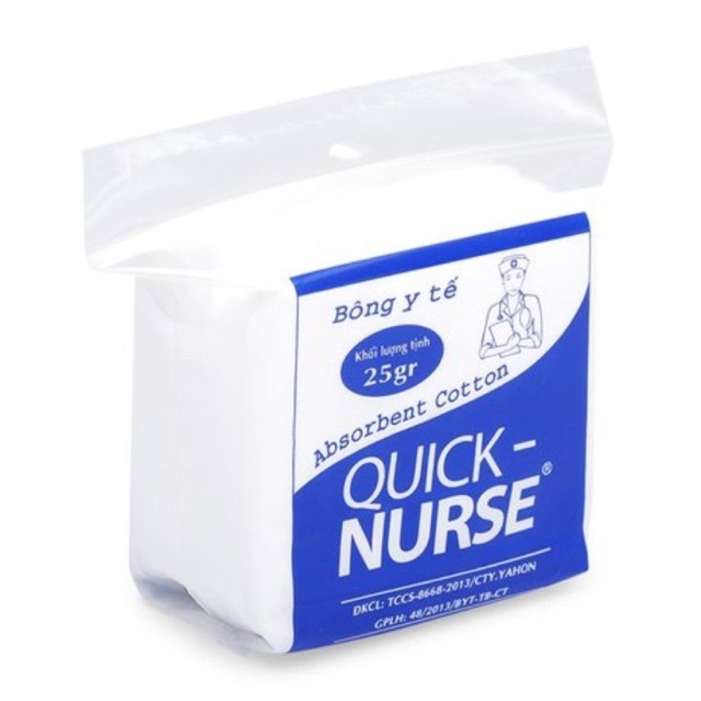  BÔNG Y TẾ QUICK NIRSE 25G 