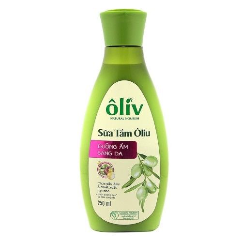  SỮA TẮM  OLIV DƯỠNG ẨM SÁNG DA 250ML 