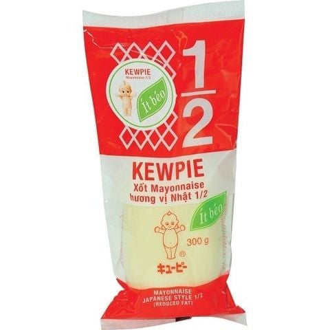  SỐT KEWPIE VỊ NHẠT 1/2 ÍT BÉO 300G 