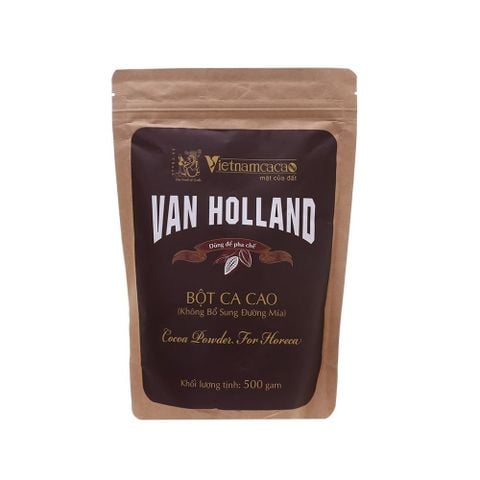  BỘT CACAO VAN HOLLAND - KHÔNG ĐƯỜNG 500G 