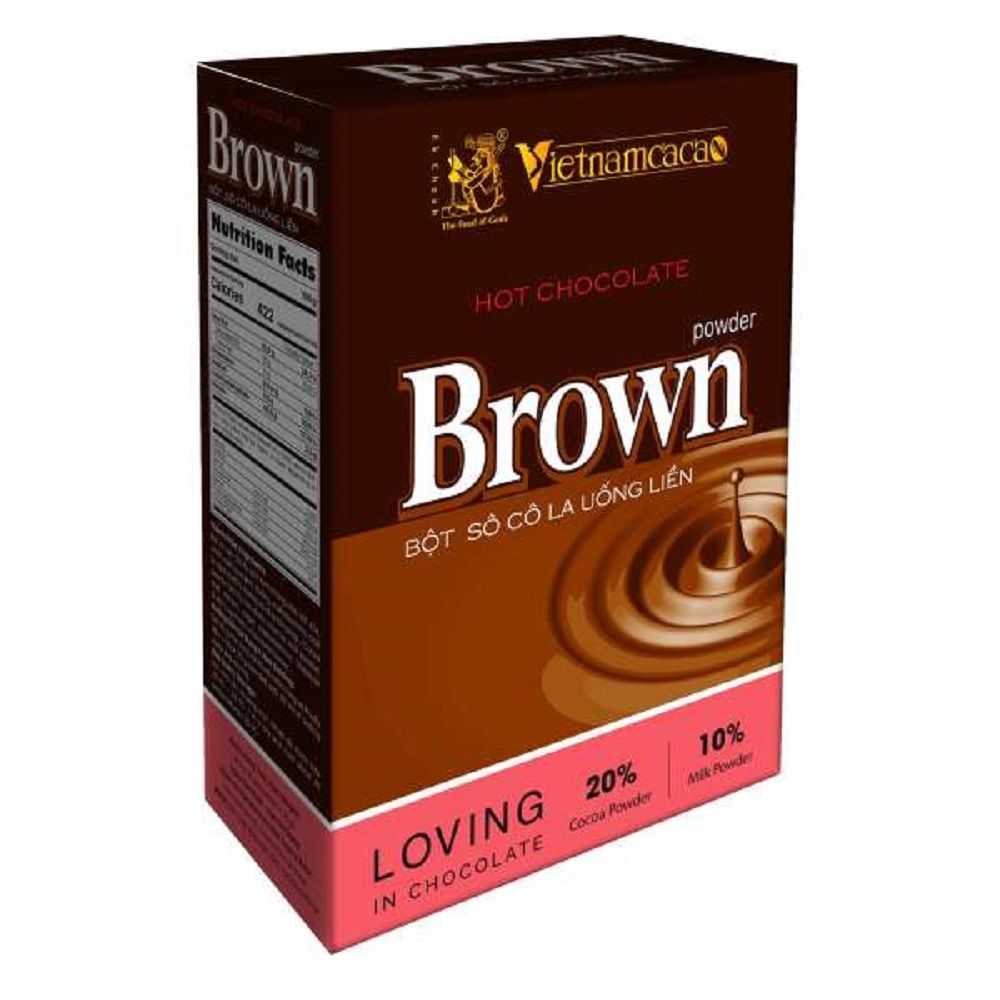  BỘT VINACACAO HOT CHOCOLATE BROWN 300G 