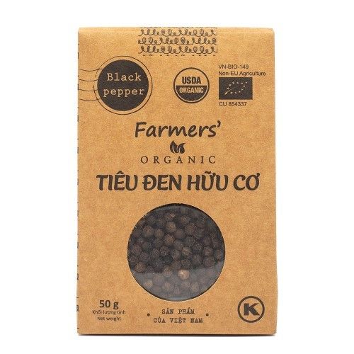  TIÊU ĐEN HẠT ORGANIC 50G 