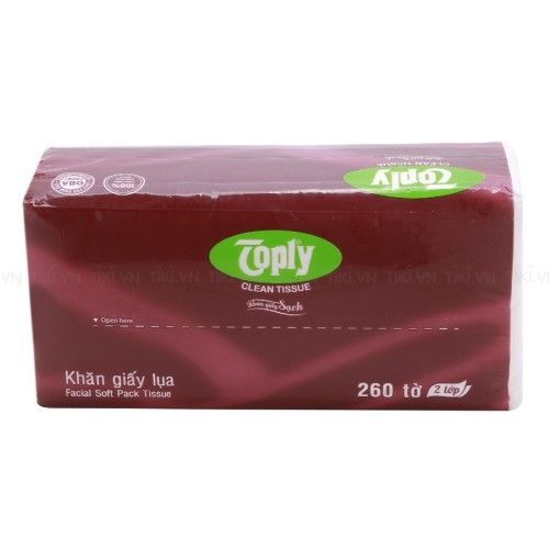  KHĂN GIẤY THÉP 260 TỜ 2 LỚP TOPLY 