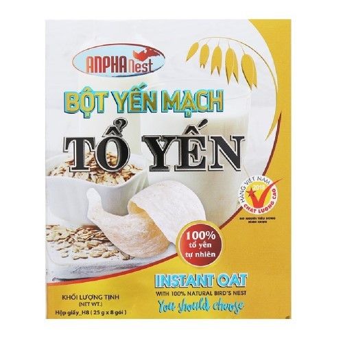  BỘT YẾN MẠCH TỔ YẾN 25G 