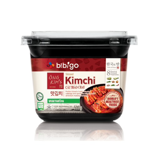  KIM CHI CHAY HÀN QUỐC BIBIGO 500G 