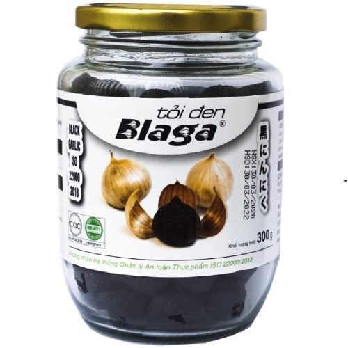  TỎI ĐEN BLAGA, LỌ THỦY TINH - 300G 