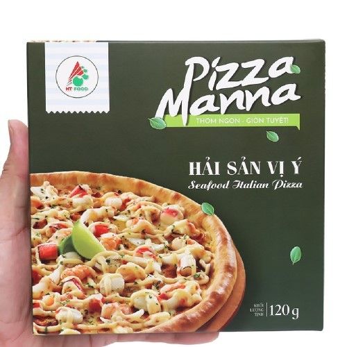  PIZZA MANNA HẢI SẢN VỊ Ý 120GR 