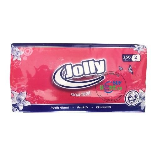  KHĂN GIẤY LAU MẶT JOLY 250 TỜ 2 LỚP 