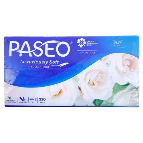  KHĂN GIẤY PASEO 220 TỜ 2 LỚP 