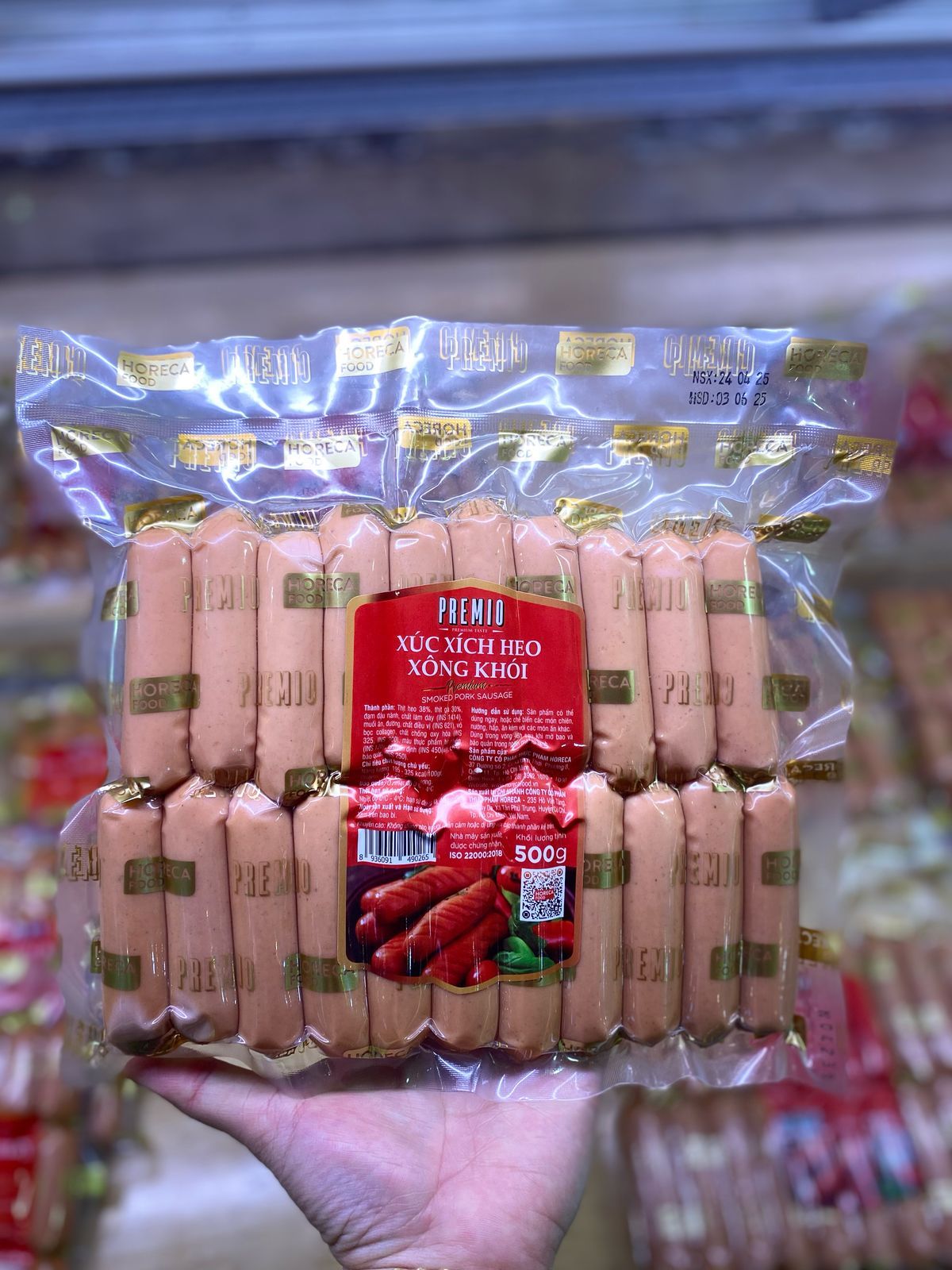  XUC XICH HEO XONG KHOI PREMIO 500G 